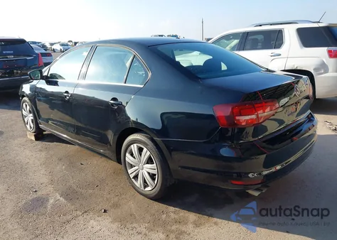 2017 Volkswagen Jetta 1.4T S из США, поврежденный, VIN 3VW2B7AJ9HM214879
